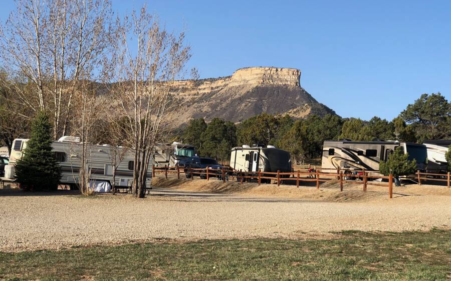 Mesa Verde RV Park View 