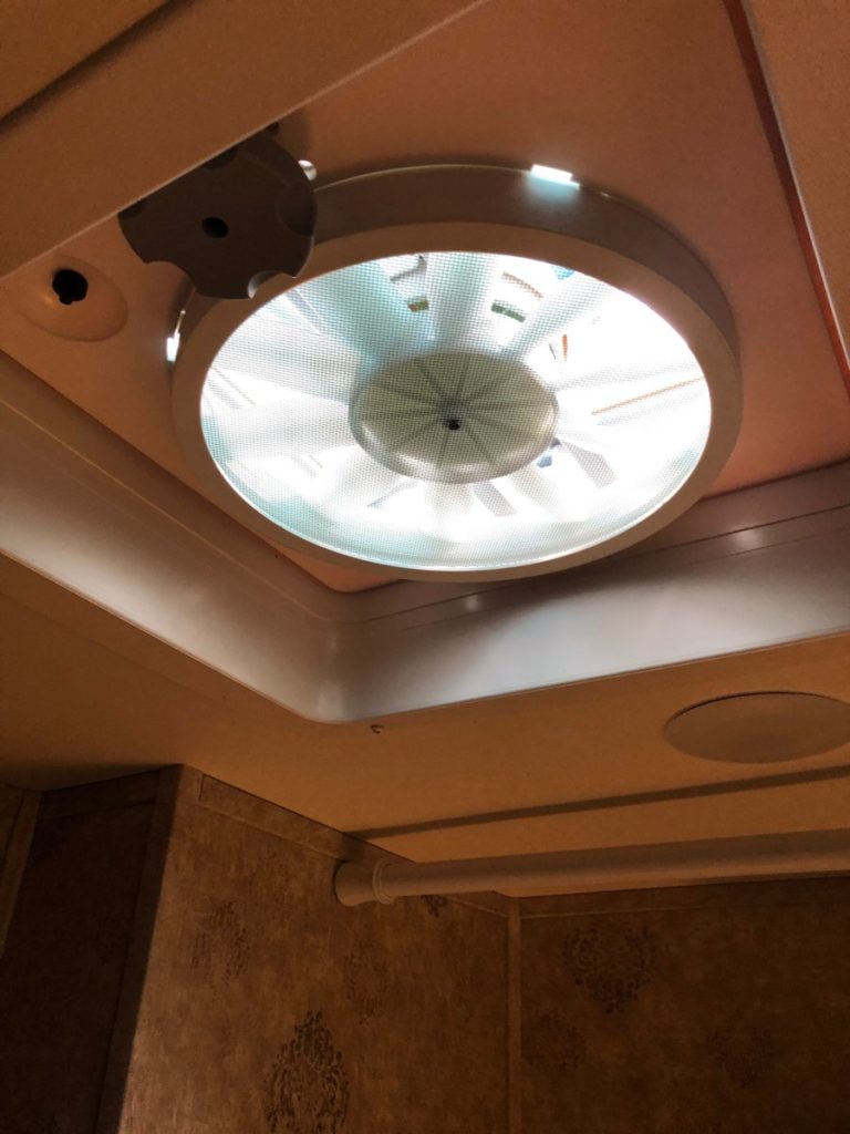 vortex fan installed