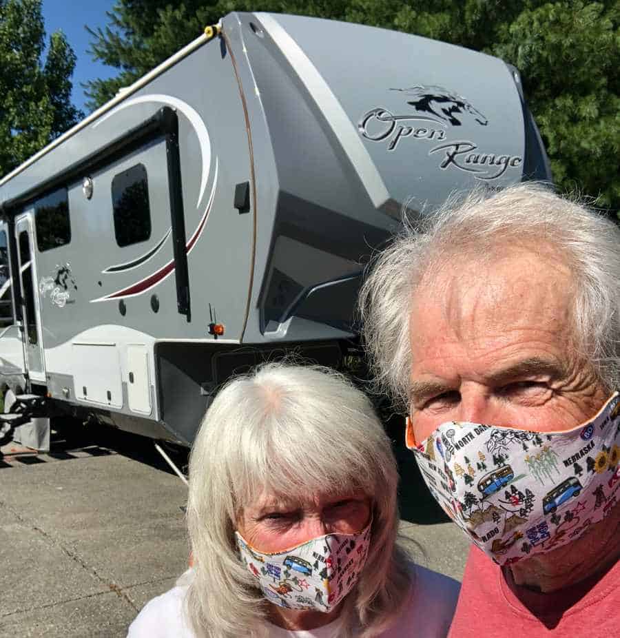 Covid Mask and RV