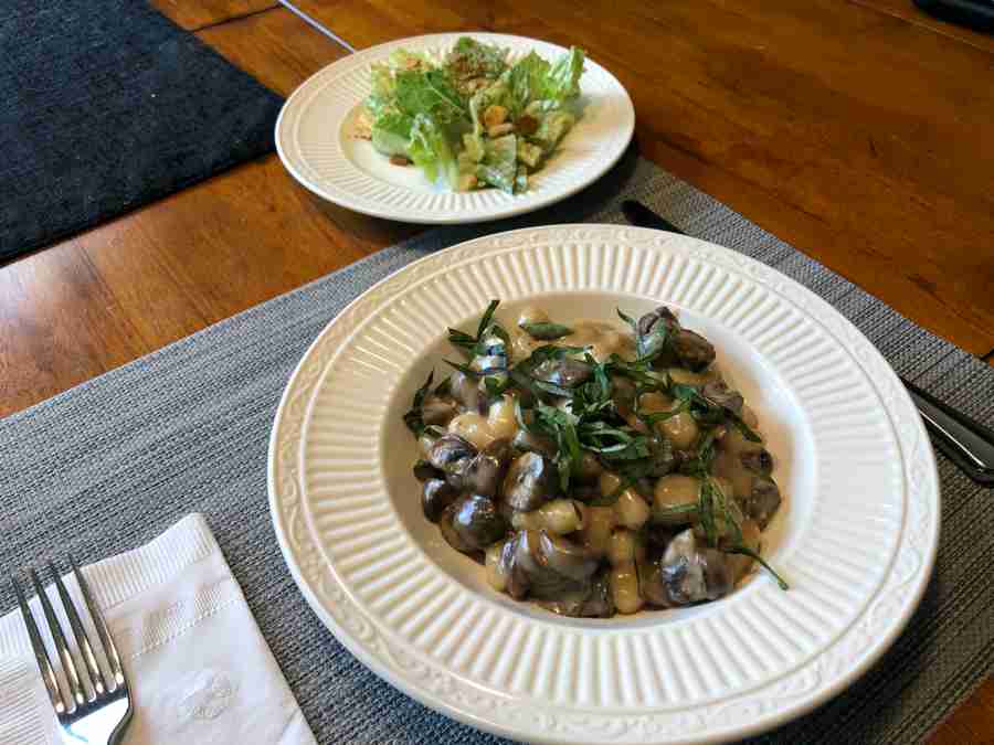 Creamy Gnocchi with Mushrooms Creamy Gnocchi with Mushrooms