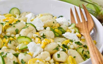Gnocchi with Squash & Sweet Corn