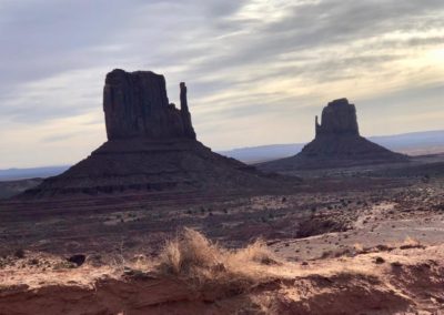 Left and right Mitten