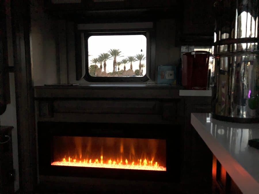 Oasis RV Park in the morning 