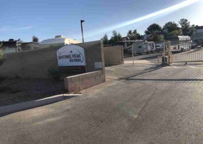 Sentinel Peak Entrance