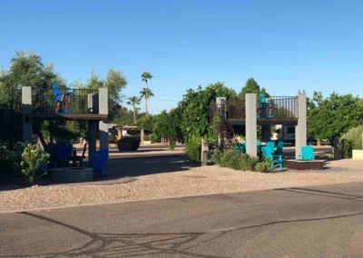 Sky Deck With Fire Pit